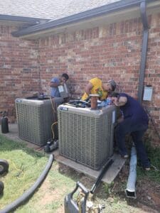 heating and cooling service